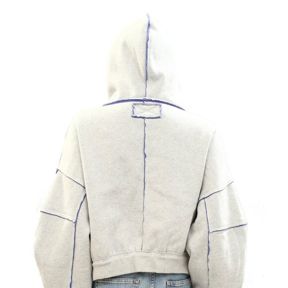 Free People We The Free Mercer Hoodie Jacket Top Oversized Slouchy S NWT 277288 - Picture 8 of 9